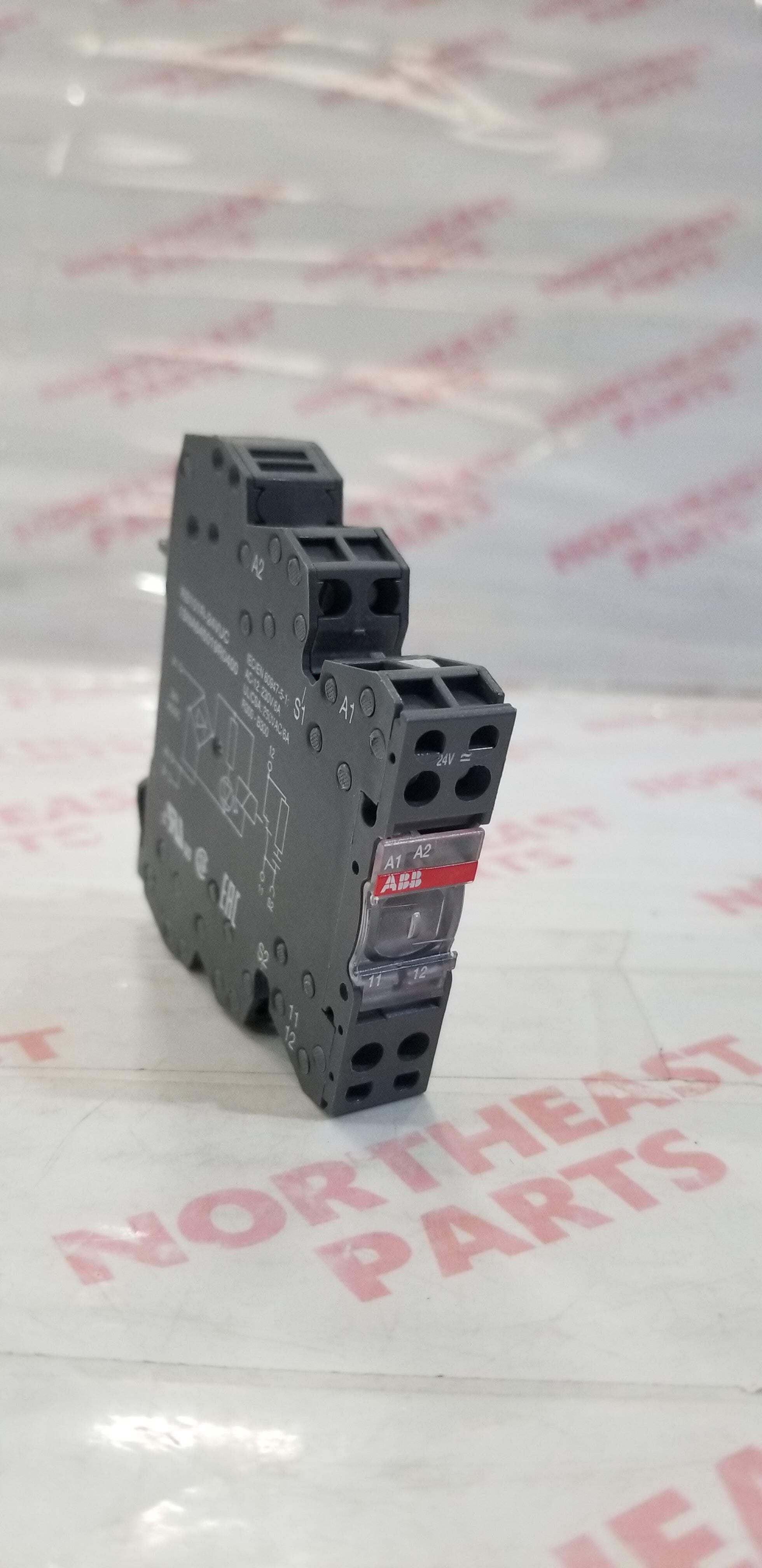 ABB 1SNA645019R0400, NC DIN Rail Panel Mount Interface RelayModule Screw; 6A