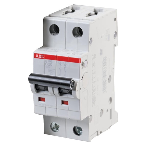 ABB - 20A DP Type C MCB