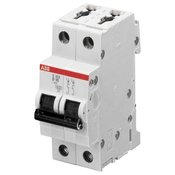 ABB - 63A DP Type D MCB