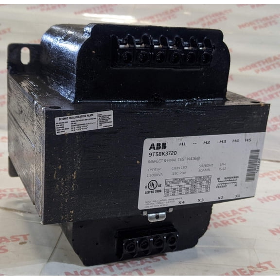 ABB General Purpose Transformer 9T58K3720