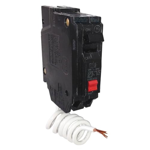 ABB Q-Line THQL1120GFTP 20A GFCI Circuit Breaker Single Pole Plug-in Breaker 120/240V, 10 kAIC Thermal Magnetic Ground Fault Circuit Interrupter Quick-Make/Quick-Break M