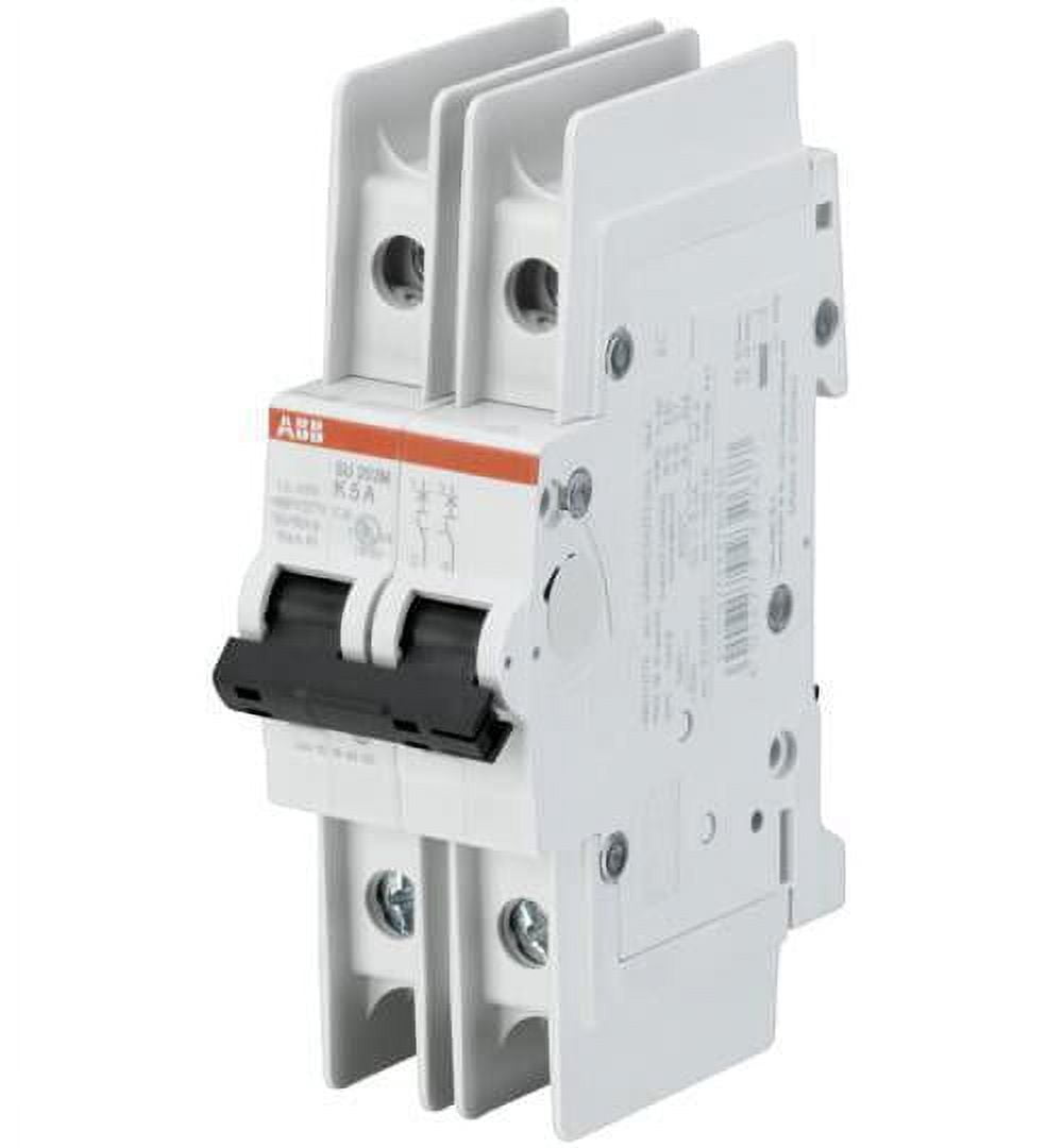 ABB SU202M-Z20, Miniature Circuit Breaker; Trip Curve Z; 20 Amp; 2 Pole; UL489