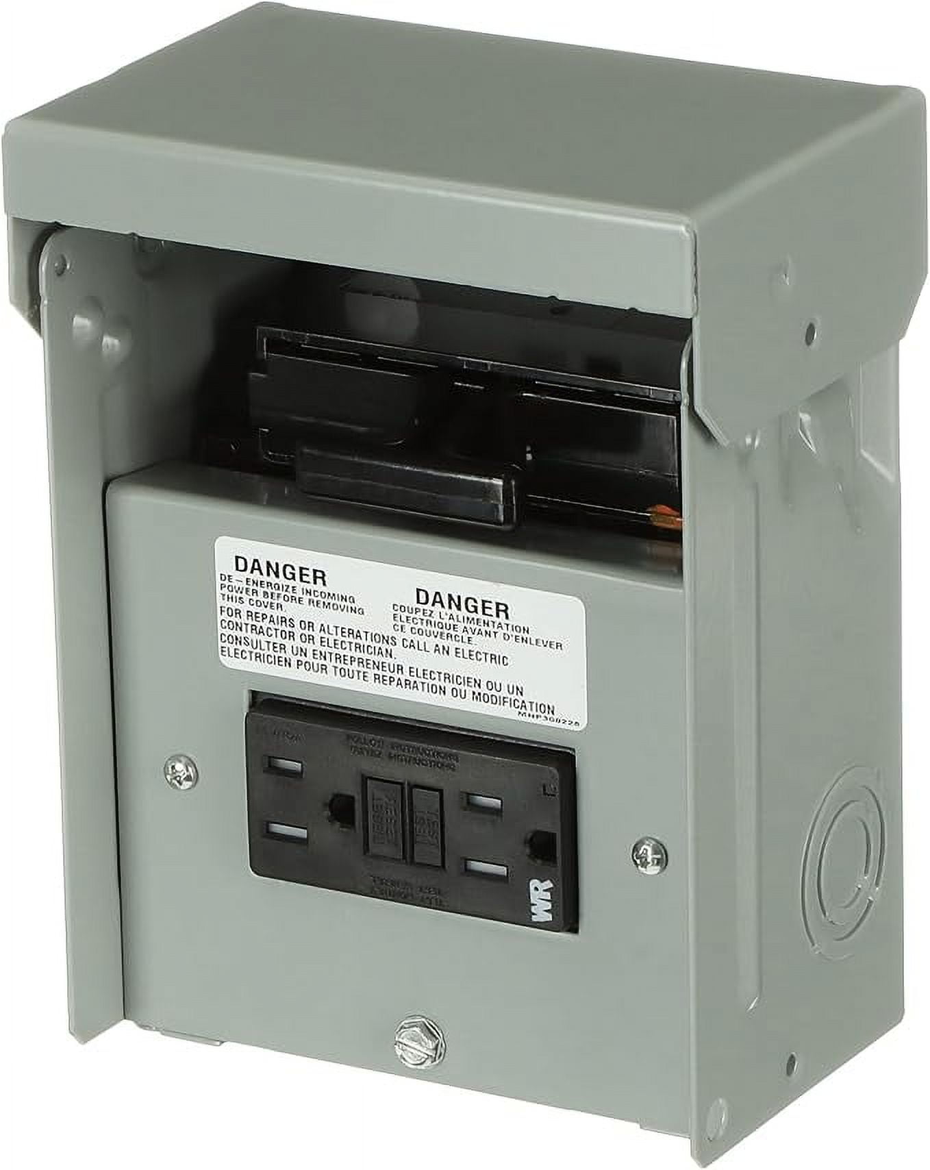 ABB TFN60RGFRCP 60A AC GFCI Desconectar Interruptor de desconexin Tipo de A/C Extrable 60A, 240V CA Receptculo GFCI NEMA 3R Metal