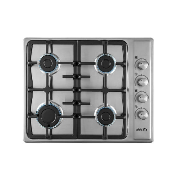 ABBA 24" Stainless Steel Gas Cooktop With 4 Burners