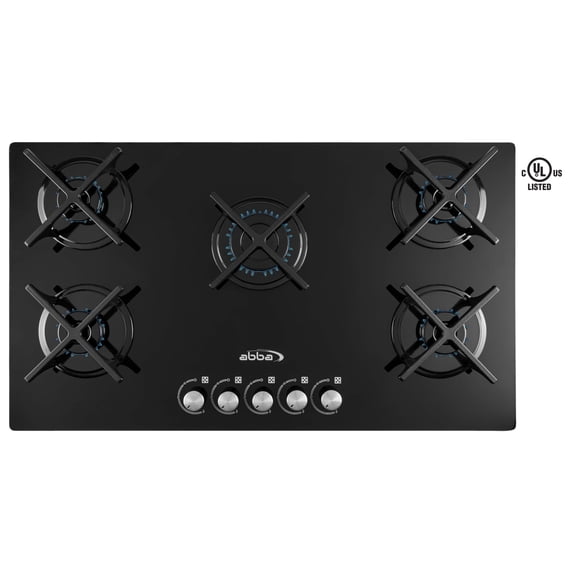 30-in Gas on Glass Cooktop