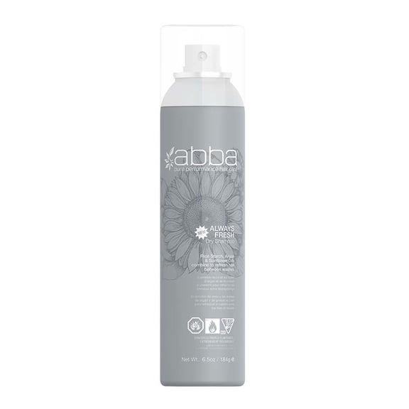 ABBA Always Fresh Dry Shampoo for Unisex, 6.5 oz