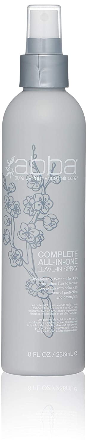 ABBA Complete All-in-One Leave-in Spray, 8 Fl Oz (Pack of 1)