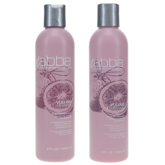 ABBA Volume Shampoo 8 oz & Conditioner 8 oz Combo Pack