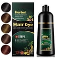 thumbnail image 1 of ABBASI & CO Coffee Hair Dye Shampoo - 3 in 1 Herbal Hair Color Shampoo for Men & Women - Nourishes & Protects Hair - Grey/White Coverage Champu Para Canas Mujer 500 ML (Coffee), 1 of 4