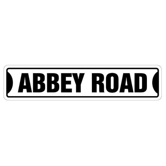 ABBEY ROAD Street Sign new signs great UK song | Indoor/Outdoor | 36" Wide