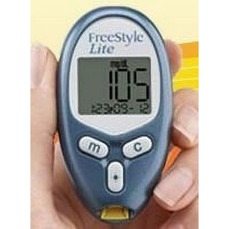 Abbott Freestyle Lite Medidor de glucosa en sangre con estuche