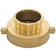 thumbnail image 1 of ABBOTT RUBBER JBHA-150 Hydrant Adapter, 2-1/2 in NST x 1-1/2 in NPT, Brass, 1 of 1