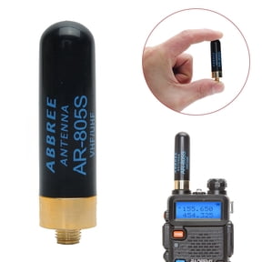ABBREE Radio Mini Antenna Dual Band 1.96inch AR-805S SMA-Female Stubby Short Antenna Radio Accessories