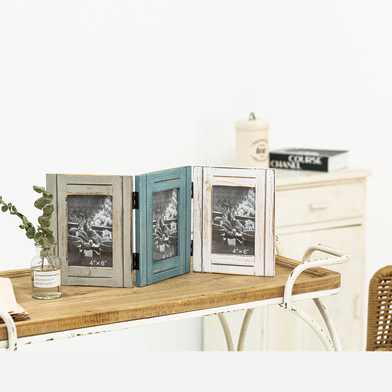 ABBSR 5inches x 7inches Unique Design Picture Frame set of 3,Thickened ...