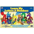 thumbnail image 1 of ABC-123 Learn My Letters and Numbers LapTop Coloring Book (17"x11"), 1 of 3