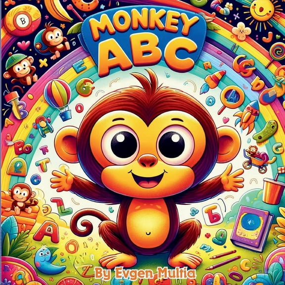 ABC Alphabet Adventures: Monkey ABC: A Joyful Journey from A to Z with Our Playful Monkey Friends (Paperback)