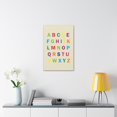 thumbnail image 1 of ABC Alphabet Sign on Canvas, 1 of 7