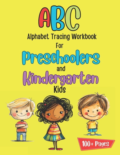 ABC Alphabet Tracing Book for Preschoolers and Kindergarten Kids, (Paperback)