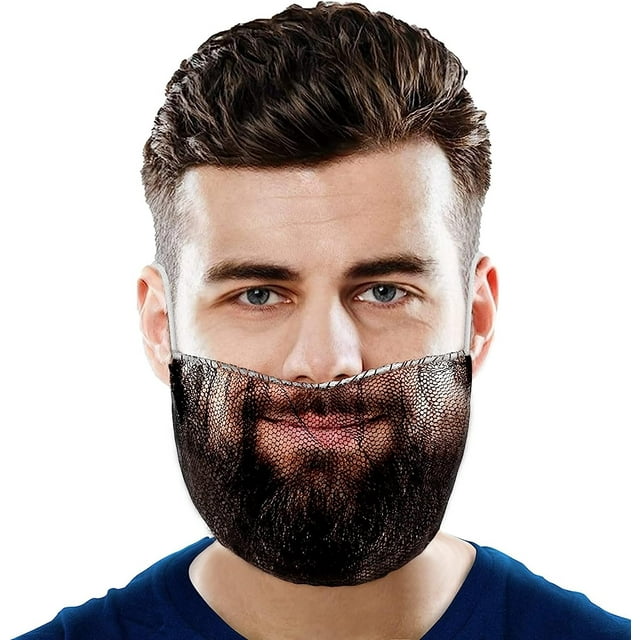 ABC Black Beard Nets for Men Food Service 18'', Pack of 100 Nylon Beard