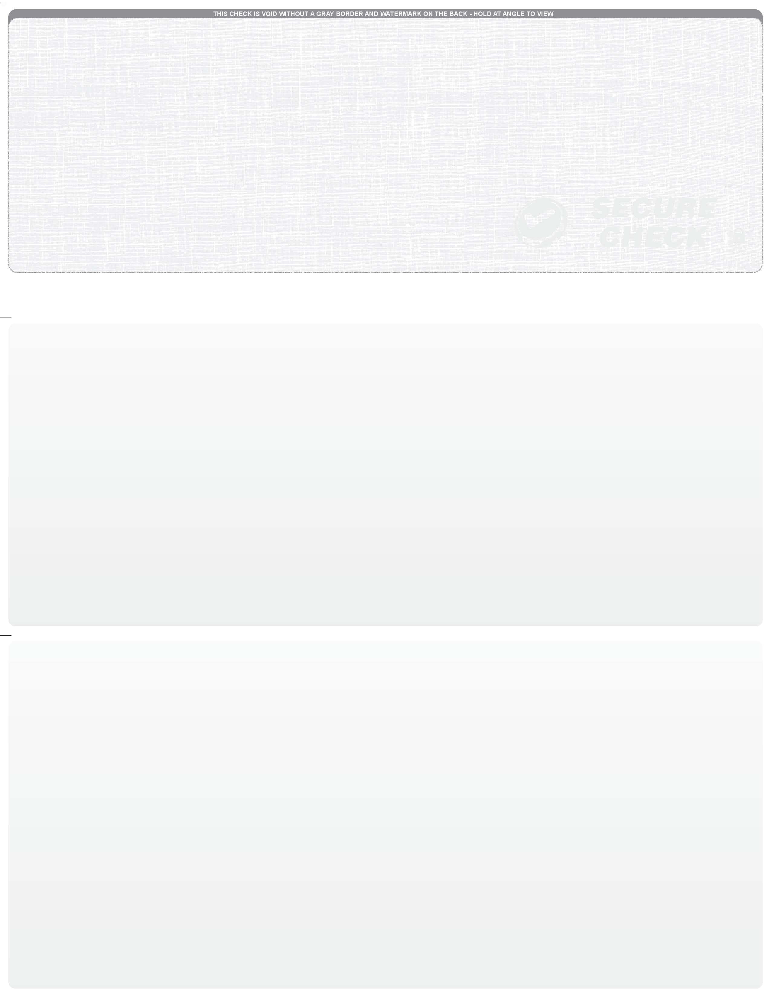 Abc Check Printing Blank Checks for Laser & Inkjet Printers, Standard Letter Size Blank Check Paper, 500 Sheets