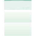 thumbnail image 1 of ABC Blank Check Stock (Linen) - Green Top Check Paper for Laser & Inkjet Printers - 500 Sheets, 1 of 4