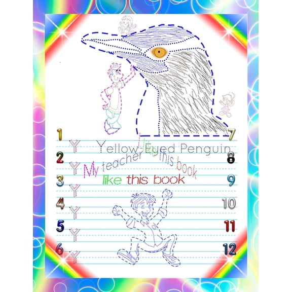 ABC Book for Pre Kindergarten Kids: ABC book for pre kindergarten kids. Y is a Yellow-eyed penguin. Learn, draw and trace ABC book for pre kindergarten kids method. Perform ABC book for pre kindergart
