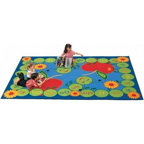 ABC Caterpillar Rug - Multi-Color - 8.33 ft. x 11.67 ft.