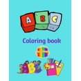 thumbnail image 1 of ABC Coloring Book : Alphabet Coloring Book for Kids Ages: 2-5: Black and White Alphabet Letters with Animals: 30 Pages (Paperback), 1 of 1