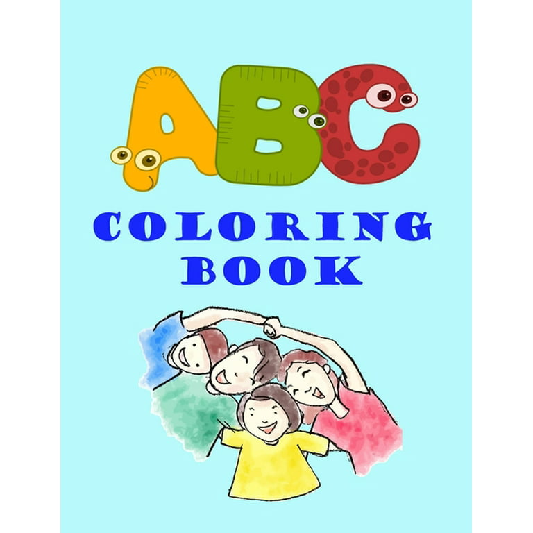 ABC Coloring Book : Alphabet Coloring books for adults, Kids