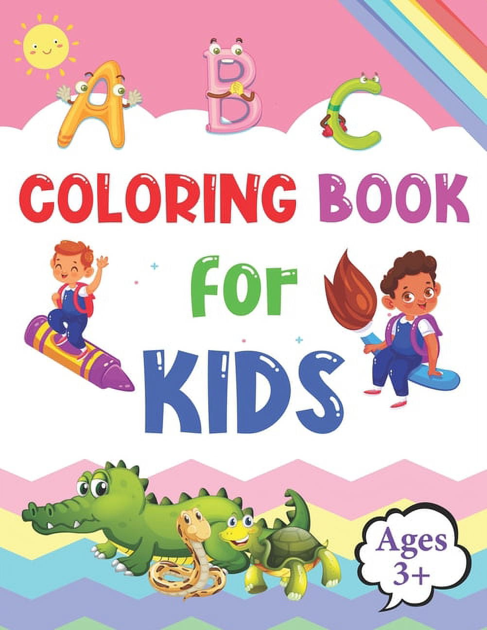 ABC Coloring Book for Kids: Practice for Kids with color Control ...