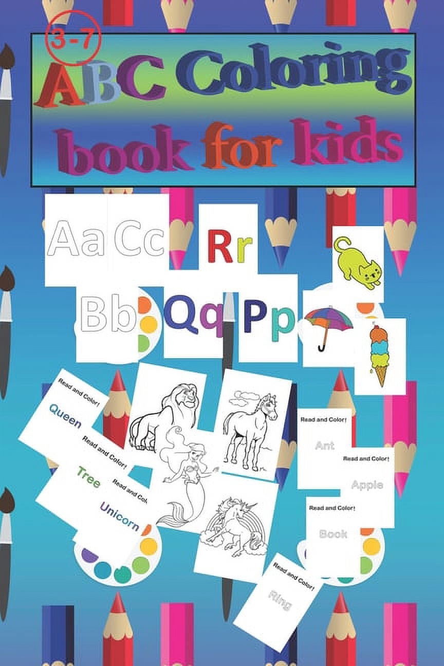 ABC Coloring book for kids: Reading & Coloring and Activity workbook ...