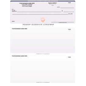 Abc Check Printing Computer Checks, Compatible with QuickBooks, Chain Blue, 500 Sheets