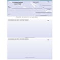 thumbnail image 1 of ABC Computer Checks – Top Format, Marble Blue, 250 Sheets, 1 per Sheet, 8.5 x 11, Compatible with QuickBooks, 1 of 4