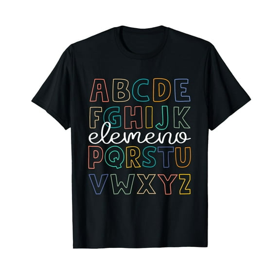 ABC Elemeno Alphabet Kindergarten Teachers Back to School T-Shirt