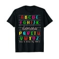 thumbnail image 1 of ABC Elemeno Alphabet Teaching Learning Kids Back To School T-Shirt, 1 of 5