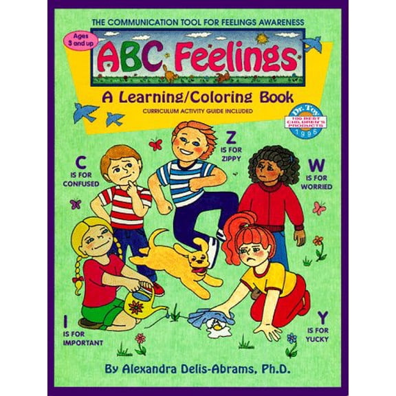 Pre-Owned ABC Feelings: A Learning/Coloring Book (Paperback) 1879889005 9781879889002