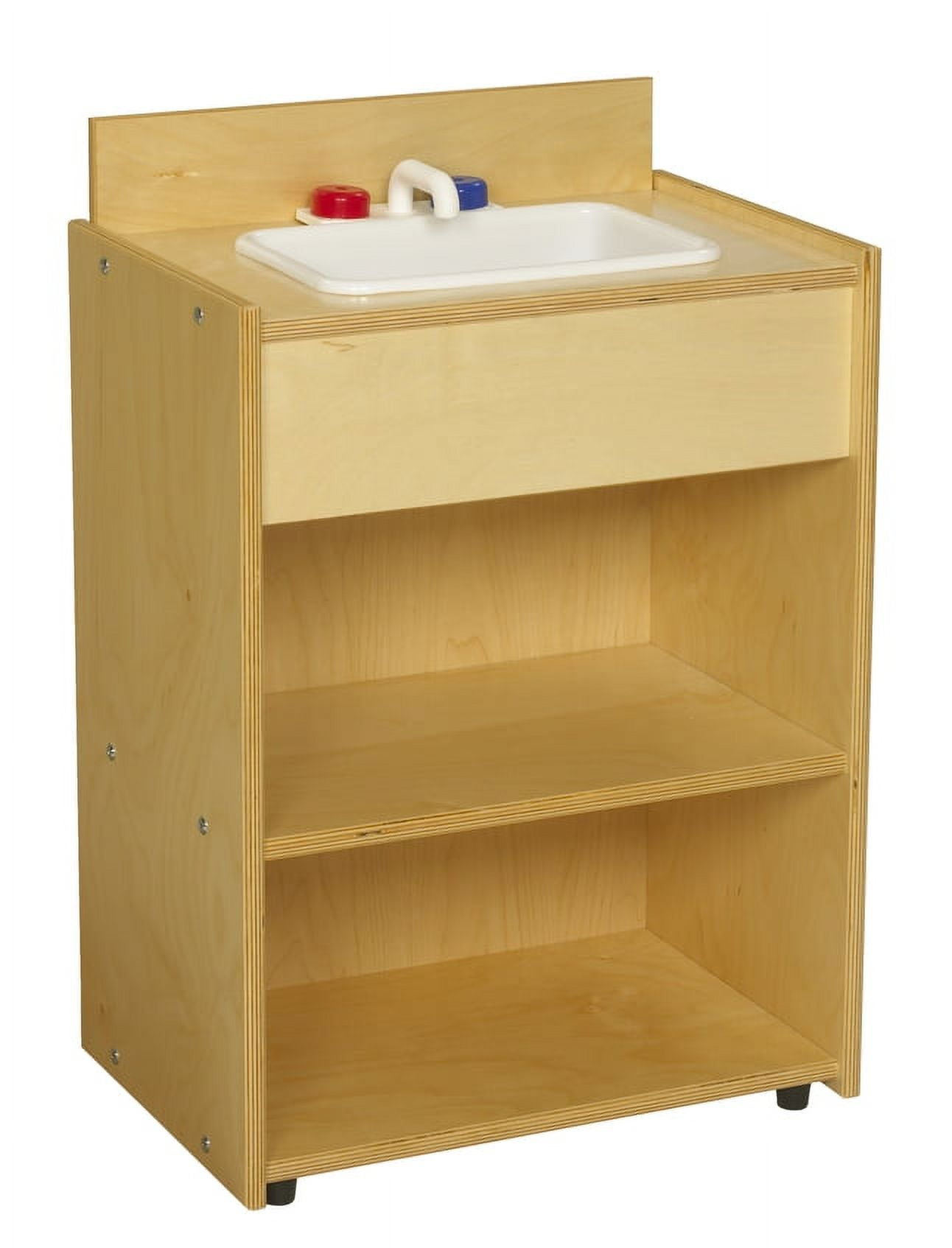 Childcraft ABC Furnishings Kitchen Sink, 19 x 13 x 28-1/4 Inches