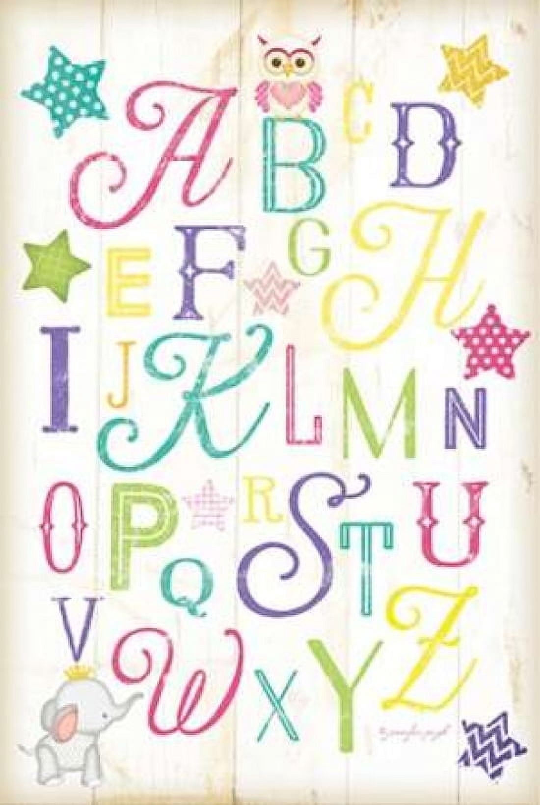 ABC Girl Canvas Art - Jennifer Pugh (24 x 36)