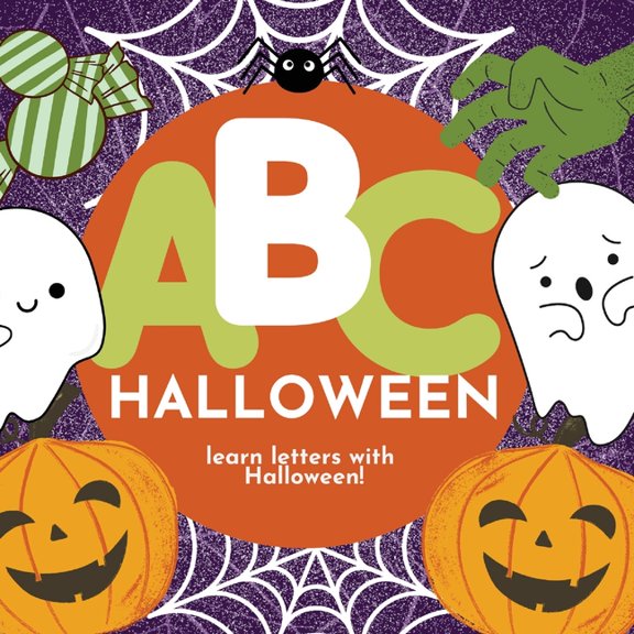 ABC Halloween - Learn the Alphabet with Halloween, (Paperback)