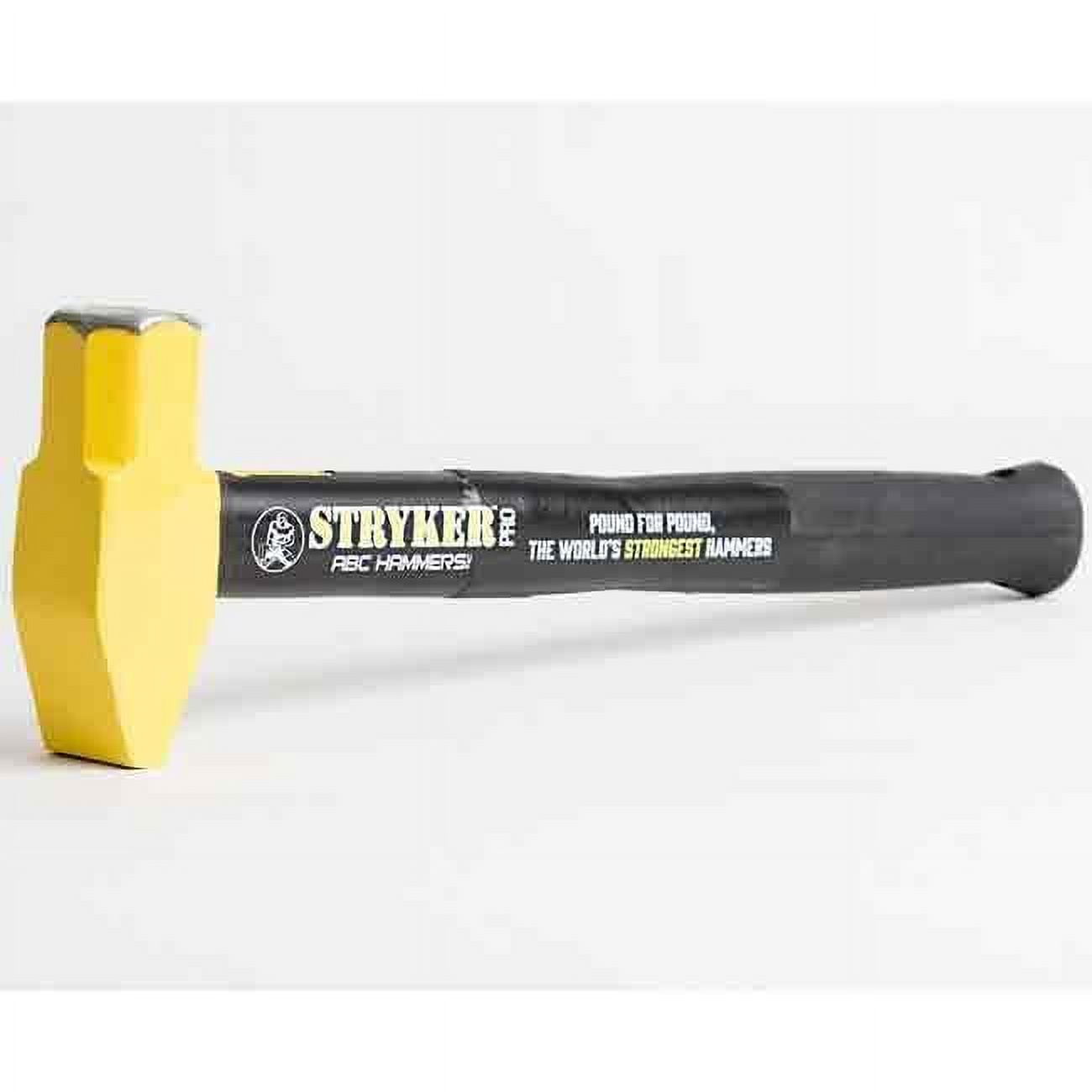 16'' Yellow Steel Reinforced Rubber Handle Hammer