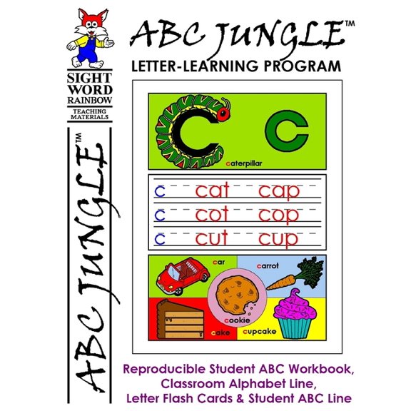 ABC Jungle: Letter-Learning Program, (Paperback)