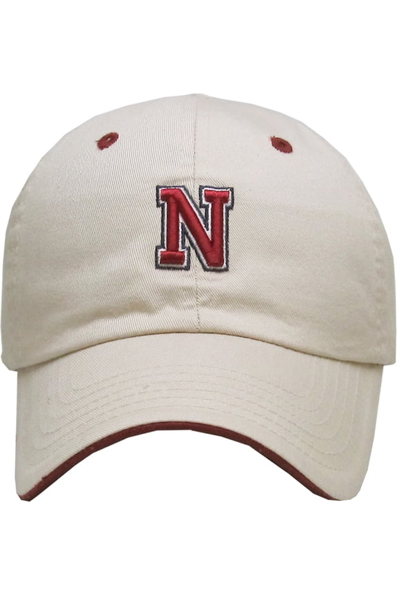 ABC Letter Initial Embroidery Adjustable Dad Hat Cotton Baseball Cap