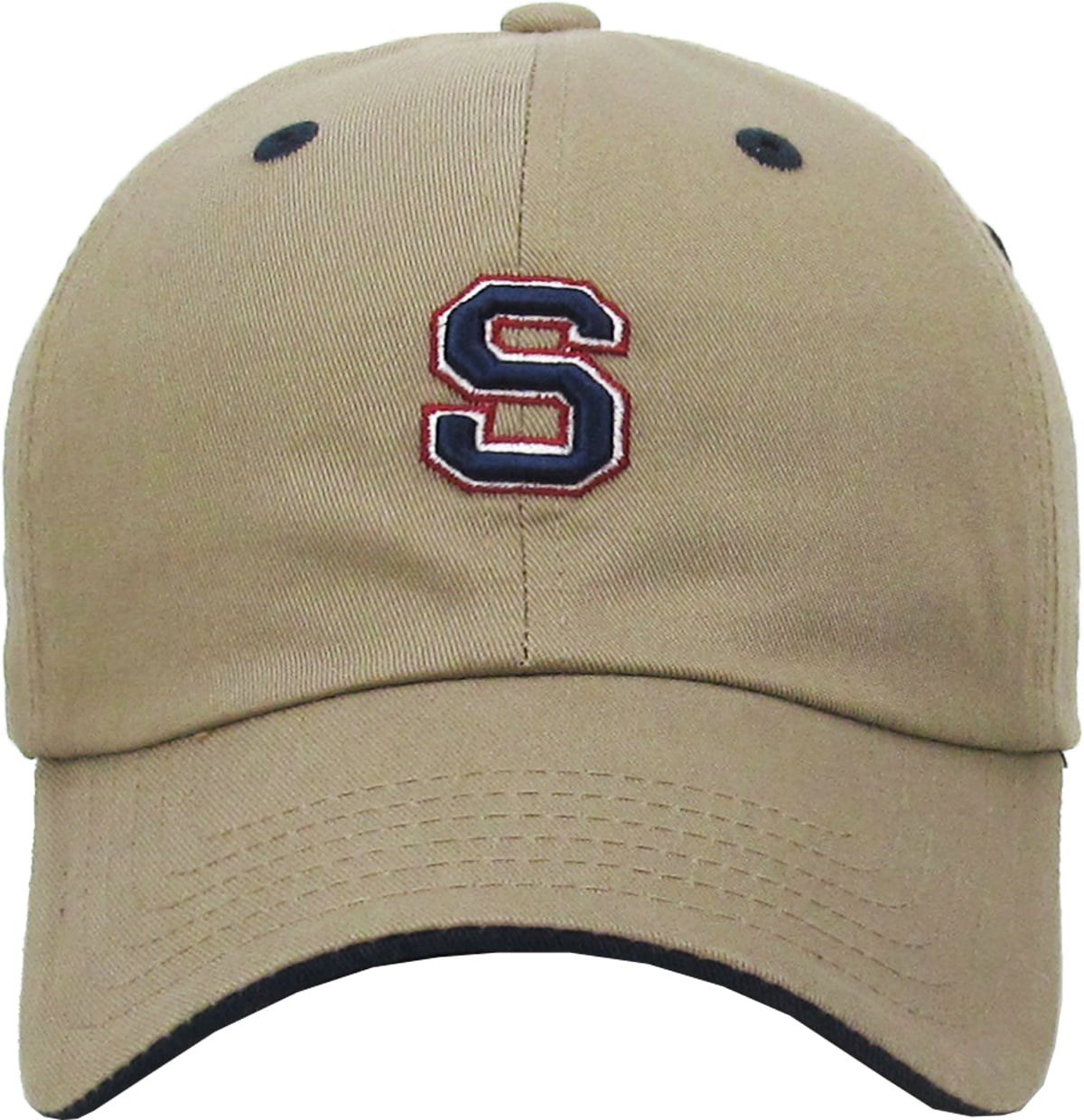 ABC Letter Initial Embroidery Adjustable Dad Hat Cotton  display picture 1