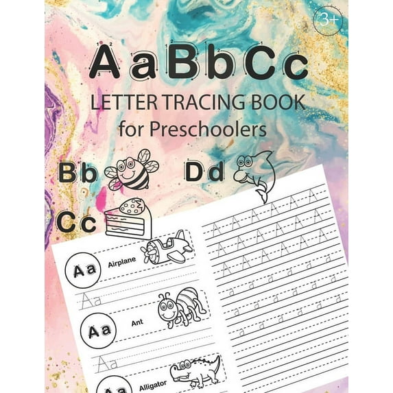ABC Letter Tracing Book for Preschoolers : Alphabet Tracing Workbook for Preschoolers / Pre K and Kindergarten Letter Tracing Book ages 3-5 / Letter Tracing for Preschoolers 100 pages (52 pages letter tracing + 48 pages Handwriting Practice) (Paperback)
