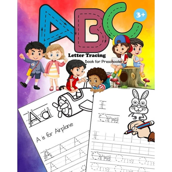 ABC Letter Tracing for Preschoolers: Alphabet and Number Handwriting Practice Workbook for Kids Ages 3-5, (Paperback)