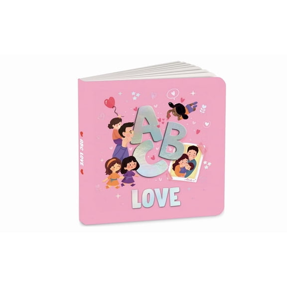 ABC Love: A Heartwarming A to Z Journey of Love Illustrated Board Book for Kids and Toddlers to Explore Love and Kindnes, (Board Book)