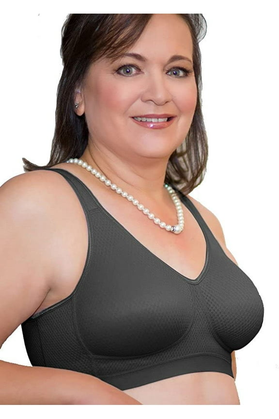 Mastectomy Bra Massage Size 34AA Black