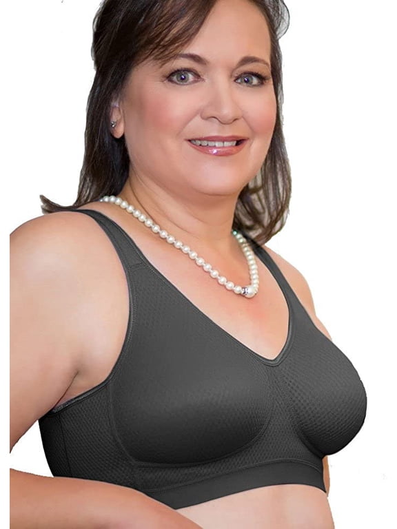 Mastectomy Bra Massage Size 42B Black