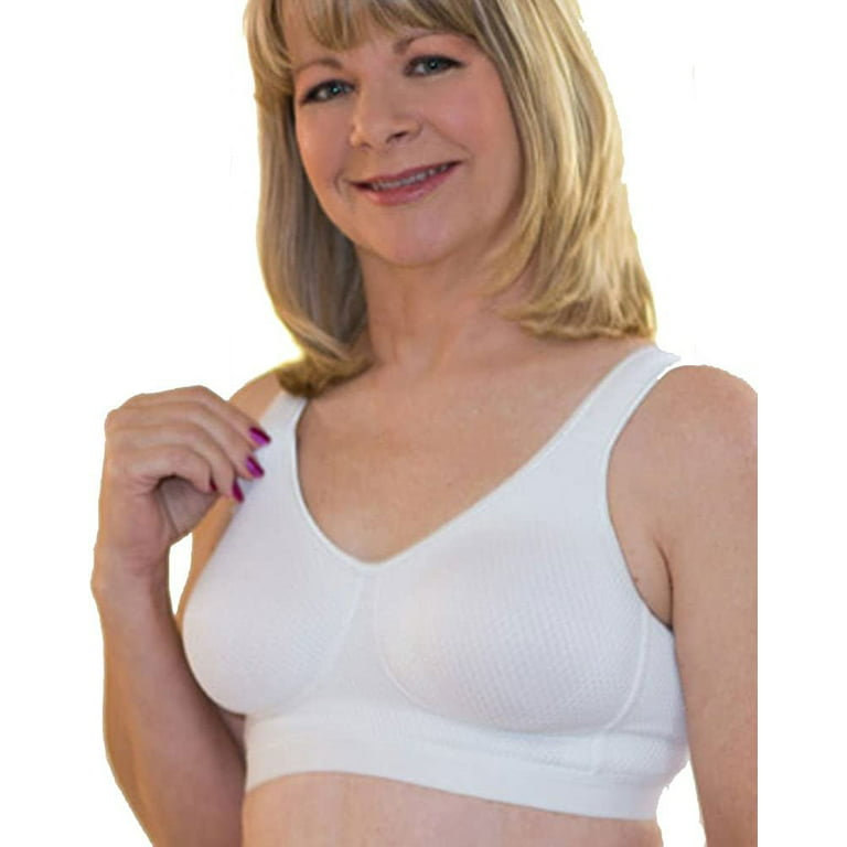 ABC Mastectomy Bra Massage Size 44AA White