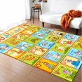 thumbnail image 1 of ABC Numbers Animals Educational Area Rug for Children Bedroom Playroom Non-Slip Design Carpet for Living Room Play Rug, 1 of 5